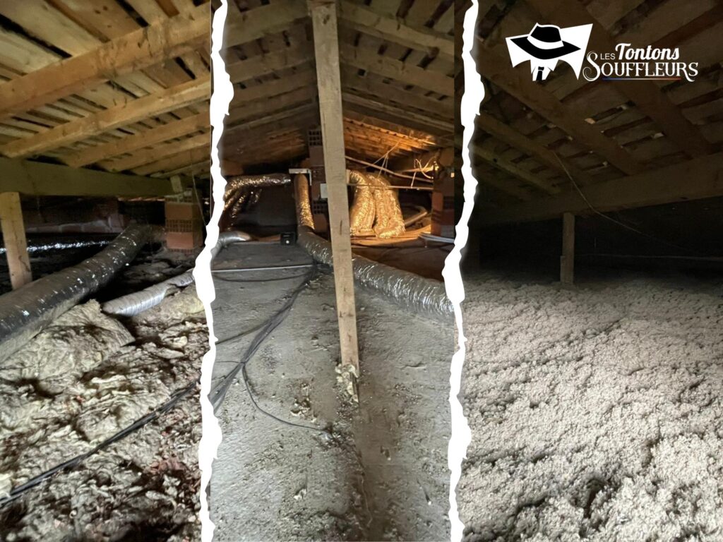 avant pendant après isolation dans le tarn