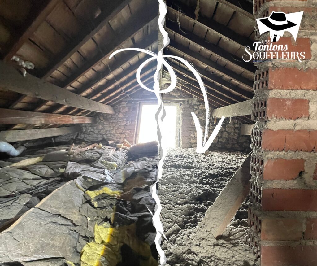 isolatino de combles perdus tarn