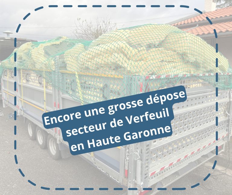 encore une grosse depose secteur verfeil haute garonne